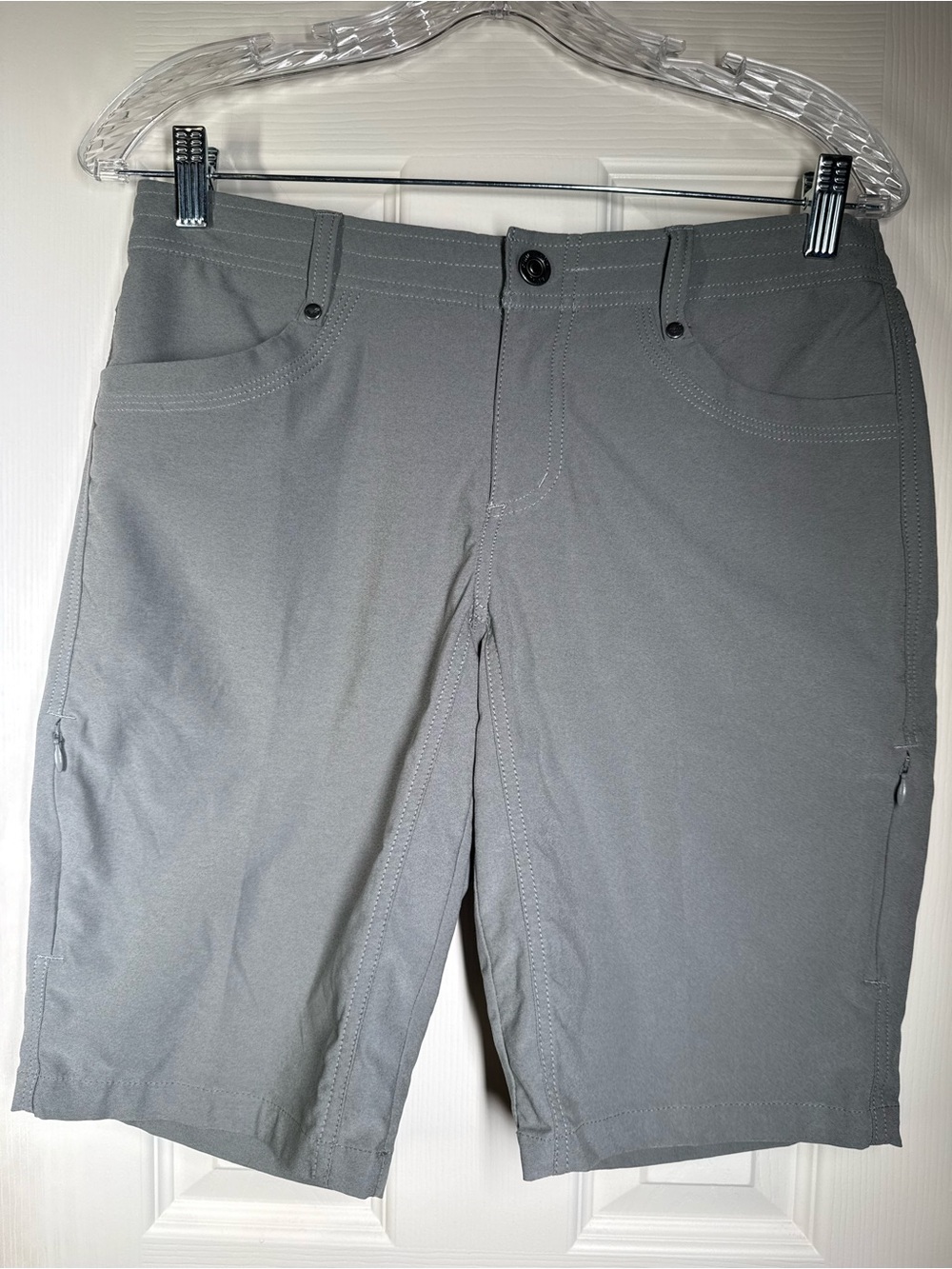 Kuhl Women's Sz 6 Trekr Gray Athletic Stretch Shorts